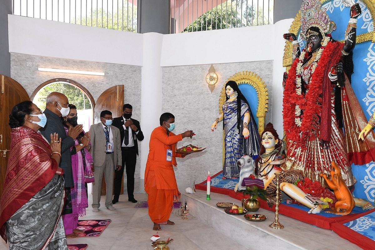 Bangladesh: President Kovind Inaugurates Renovated Ramna Kali Temple That Was Demolished By Pak Army In 1971 War