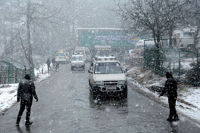 Snow in Kashmir