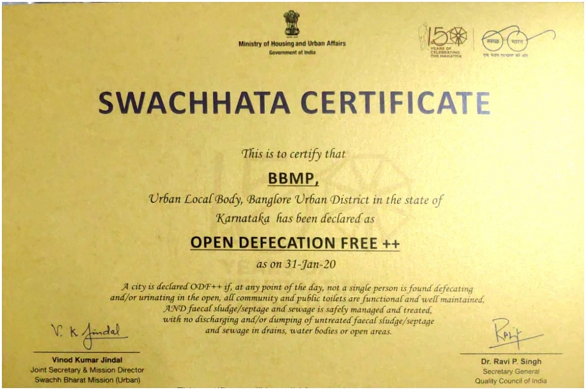 Swachh Bharat Mission Triumphs As More And More Cities Become Open Defecation Free