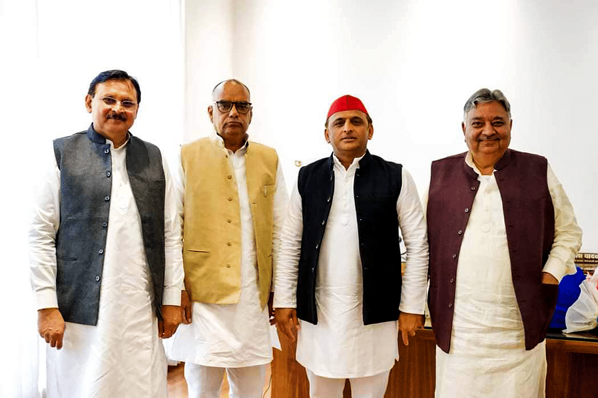 UP 2022: 'Bahubali' Hari Shankar Tiwari's Clan Joins SP; BJP Says SP Should Rename Itself To ‘Mafiawadi Party’