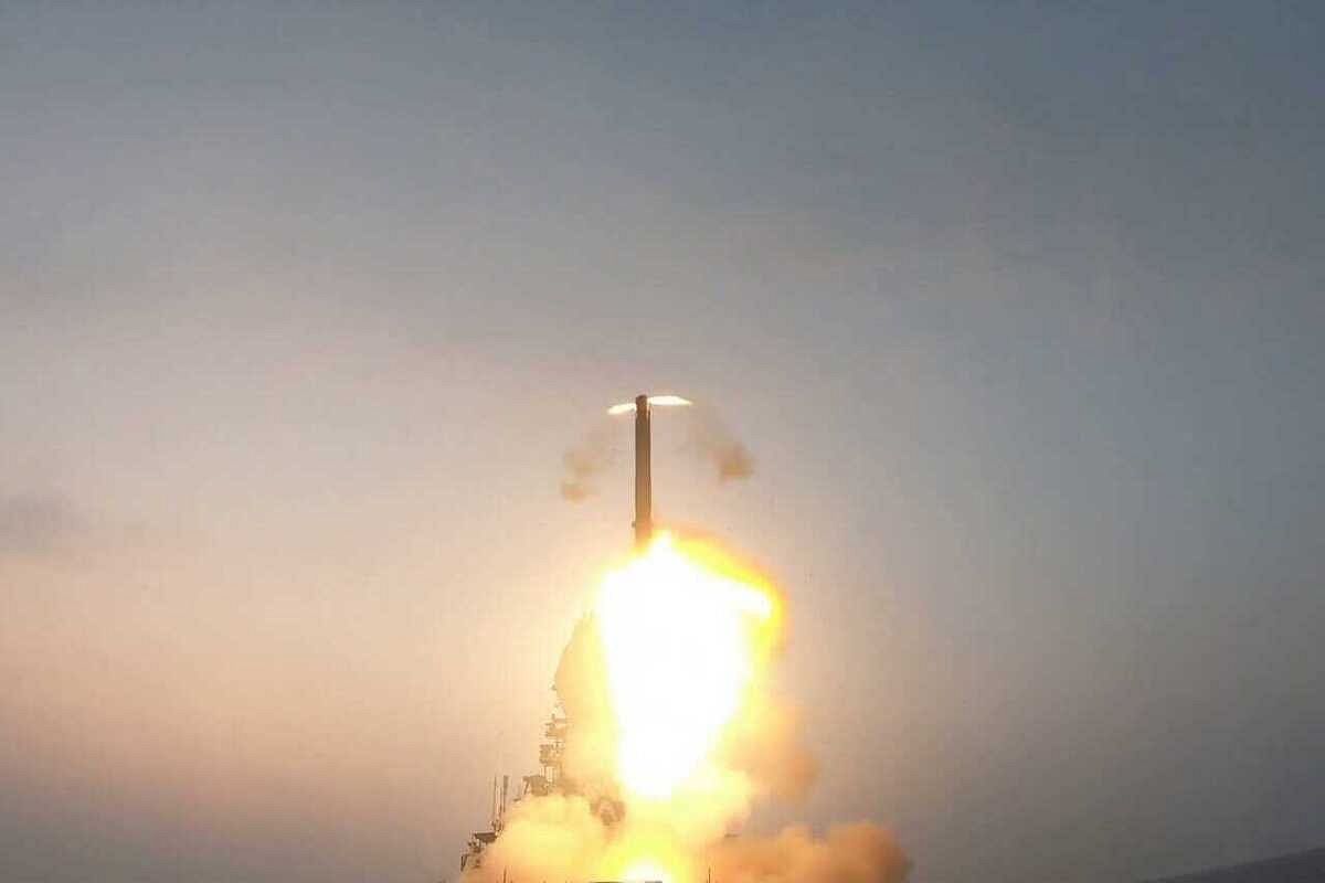 India Tests Advanced 'Sea-To-Sea' Variant Of BrahMos Missile From INS Visakhapatnam
