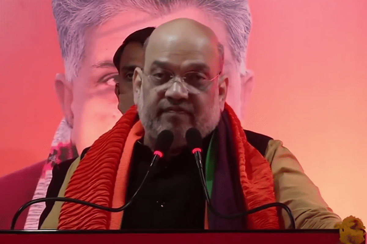 BJP Govt Chased Away Criminals And Mafias Who Flourished During SP Regime In Uttar Pradesh: Amit Shah