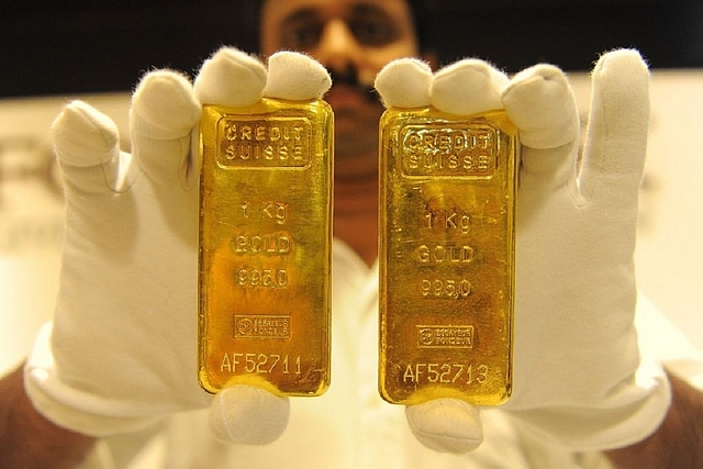 Gold bars (SAM PANTHAKY/AFP/Getty Images)