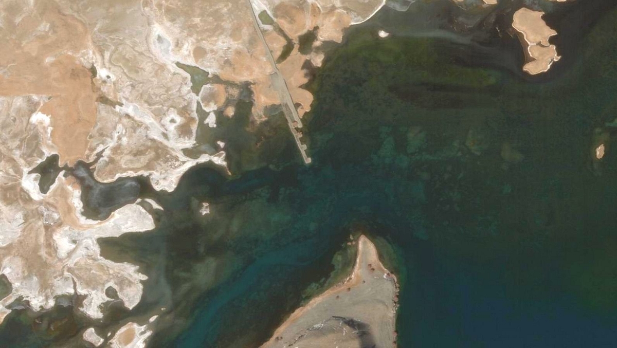 Satellite image of the Khurnak Plain. (@Kyangs_Thang/Twitter)