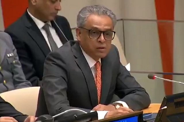 India’s former permanent representative to UN Syed Akbaruddin (Pic Via Twitter)