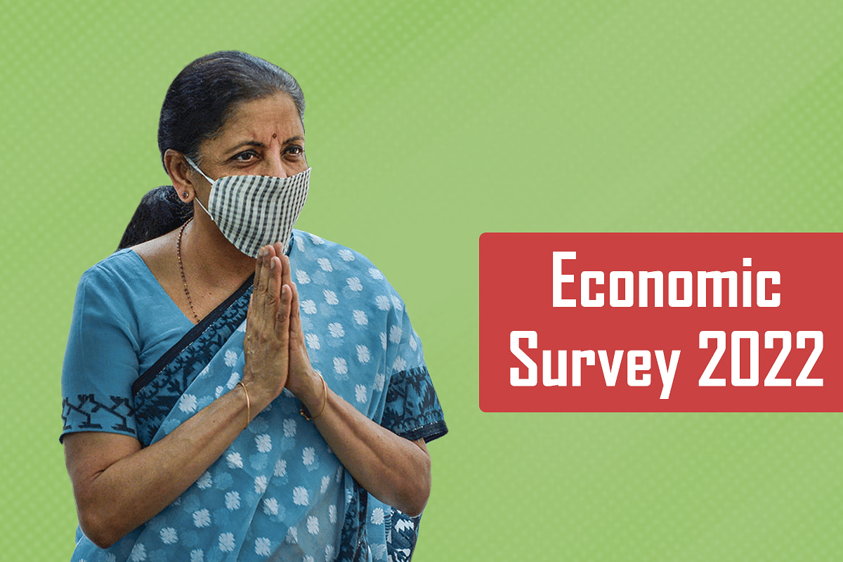Finance Minister Tables Economic Survey 2021-22 In Lok Sabha