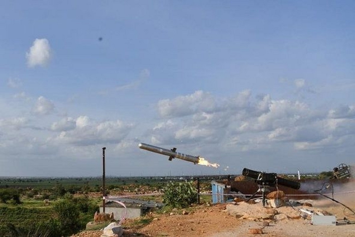 Watch: DRDO Successfully Flight Tests Final Deliverable Configuration Of Man Portable Anti-Tank Guided Missile