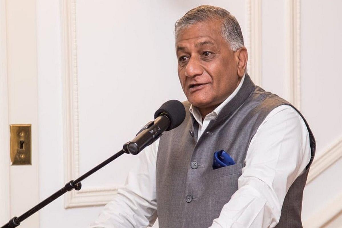 Encounter Of Gangster Atiq Ahmed's Son: Minister VK Singh Hails UP STF, Says 'Law And Order CM Yogi Adityanath's Priority'