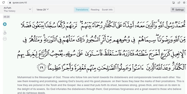 The Quran Translation Cited By Devadatt Kamat In Support Of Hijab Contains Hate Verses Against Idol-Worshippers, Polytheists, Non-Muslims