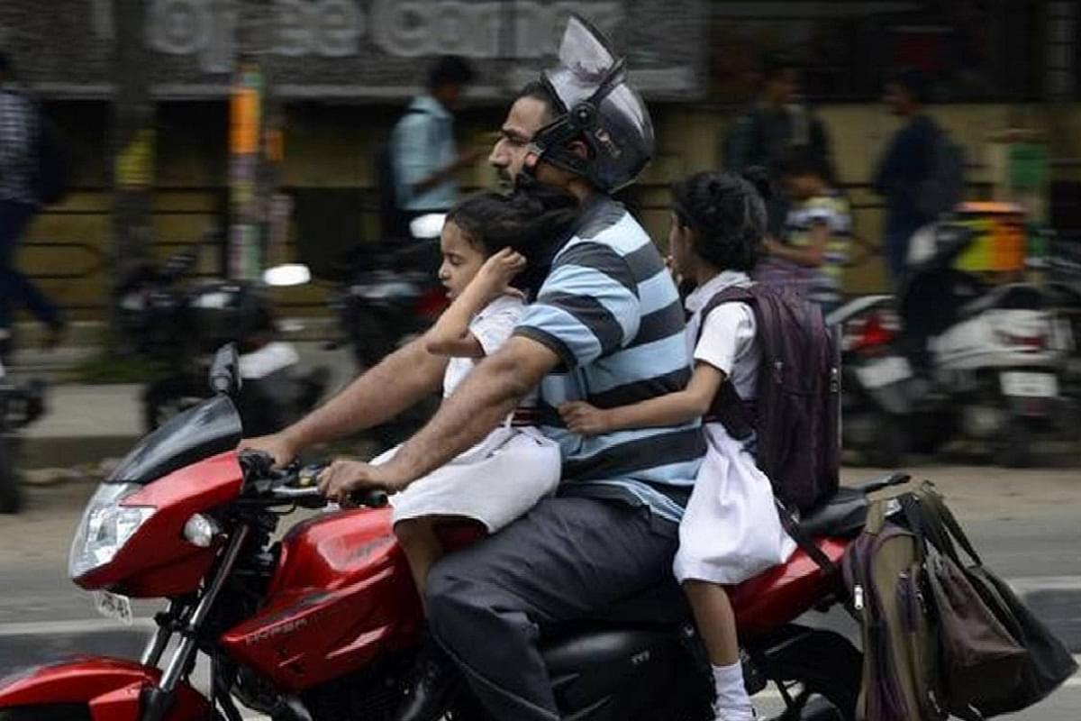 Helmets And Harness Mandatory For Children Riding Pillion On Two-Wheelers From February Next Year; Tracking System Must For Vehicles Carrying Hazardous Goods