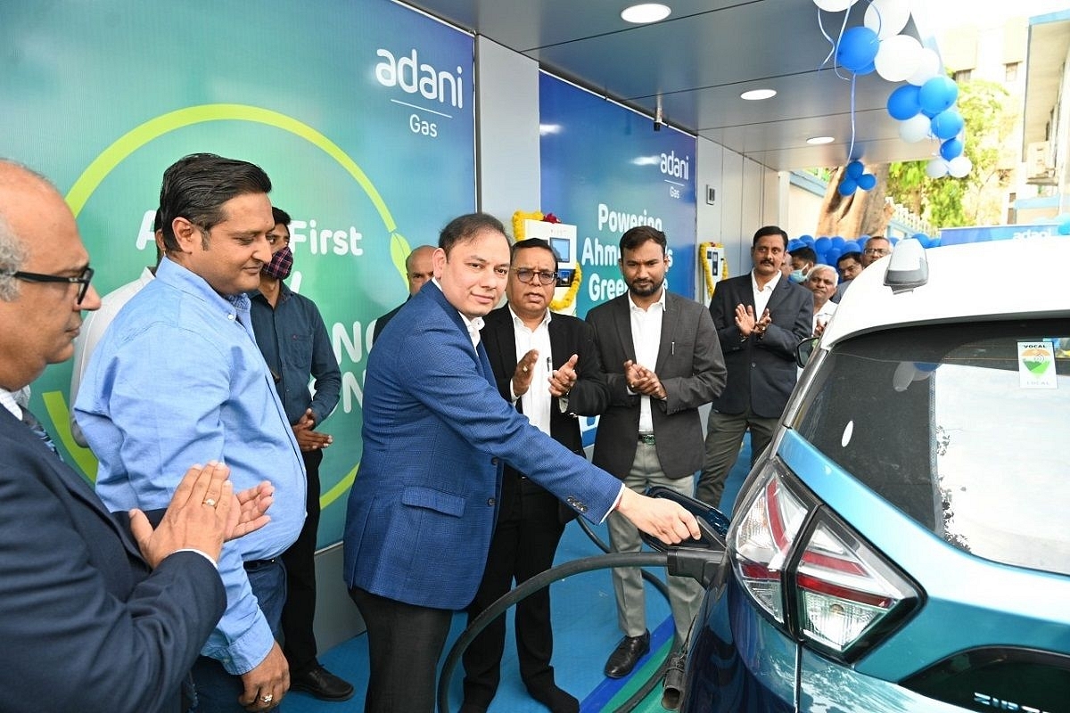 Adani Total Enters EV Charging Infra Sector, Plans To Set Up 1,500 Charging Stations