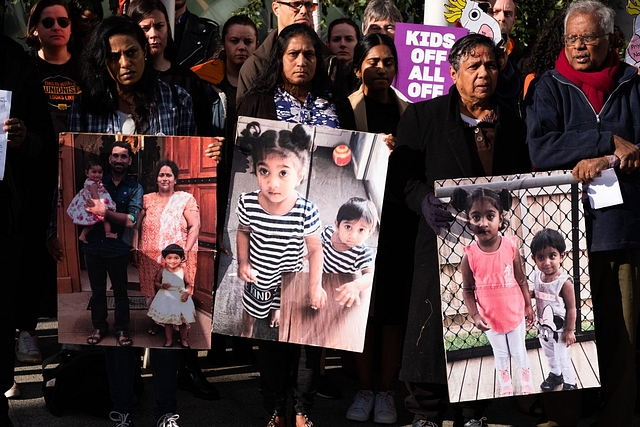 Tamil protestors in Australia 