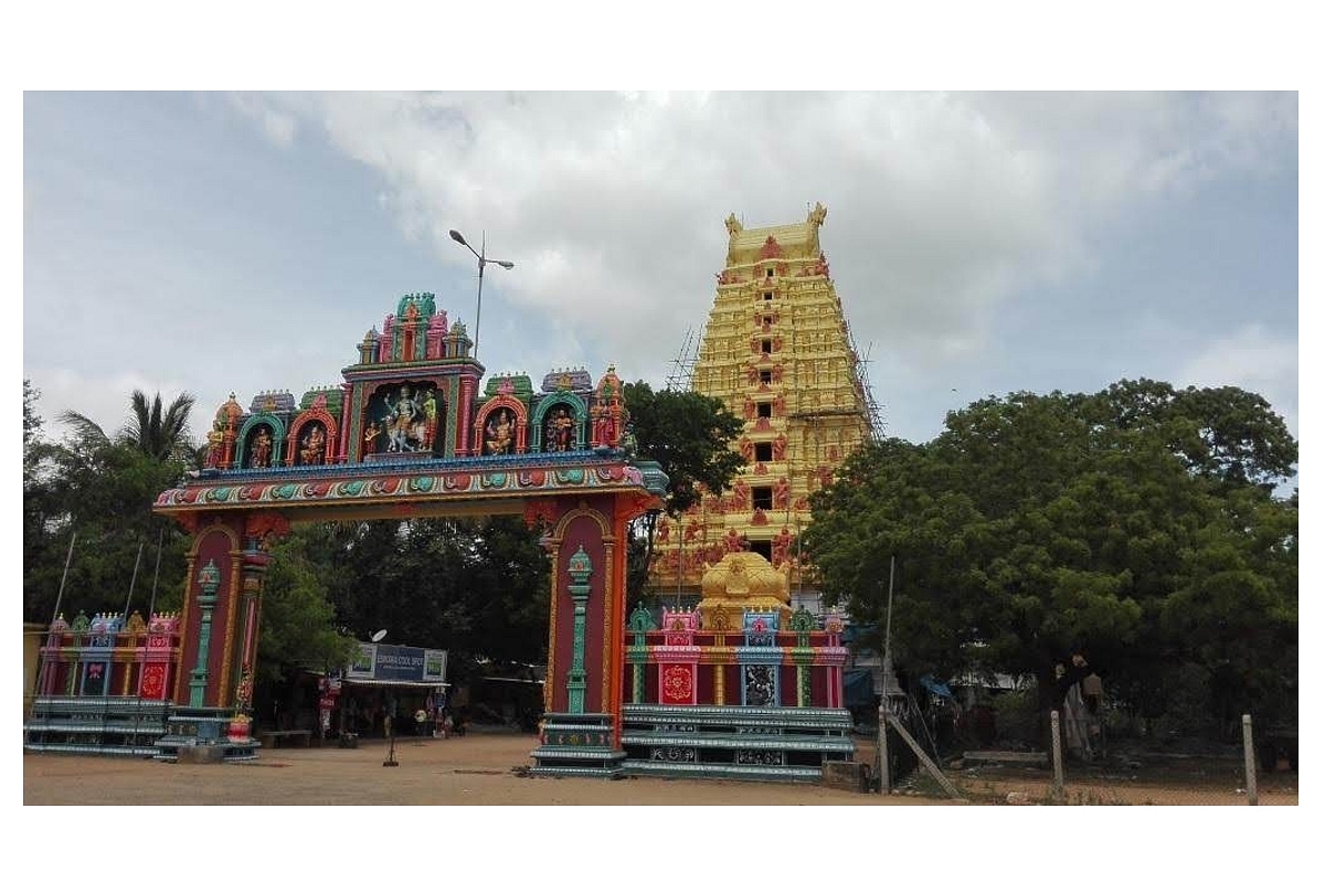 Today's Naguleswaram temple, Keerimalai 