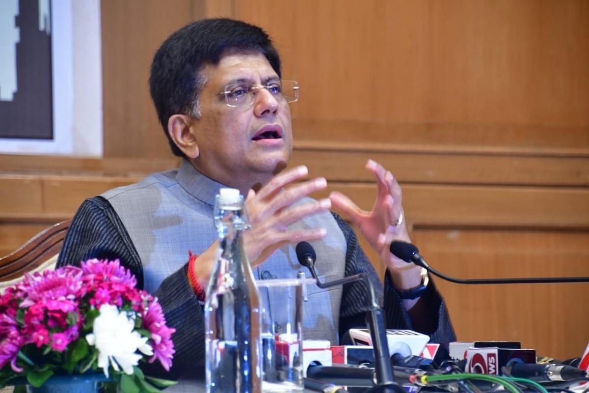 Goyal Urges Startups To Incorporate, List In India And Not Move To Tax Havens