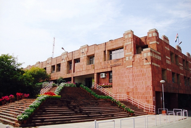 JNU campus, Delhi.&nbsp;