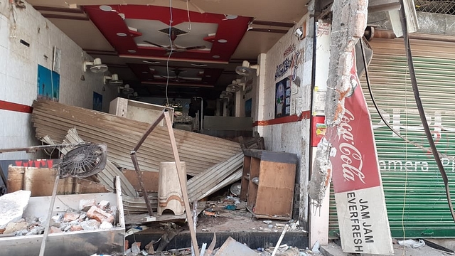 A shop at Talab Square