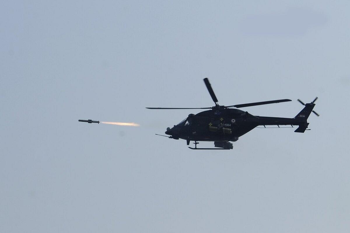 Watch: Helicopter Launched Anti-Tank Missile Helina Tested In Ladakh; Second Test In Two Days