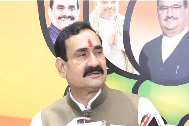 MP Home Minister Narottam Mishra 