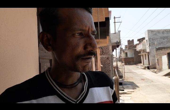 Amit Bhandole, a resident of Sanjay Nagar area 