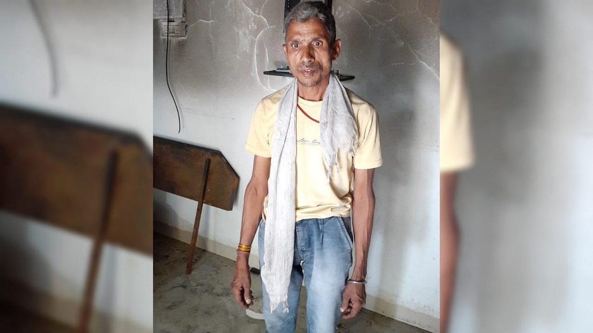 Mahesh Patil, a resident of Sanjay Nagar area 