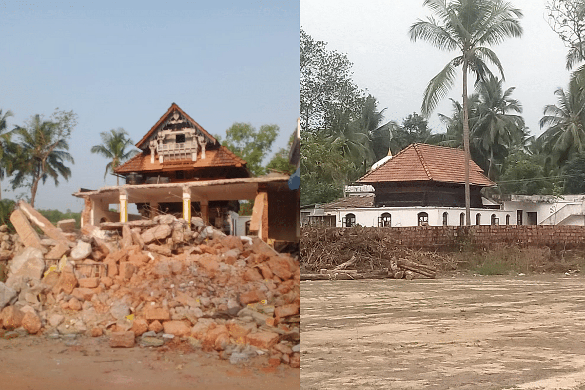 Remnants Of Temple That Emerged Out Of A Mosque Being Renovated In Karnataka Stirs Demand For Probe 