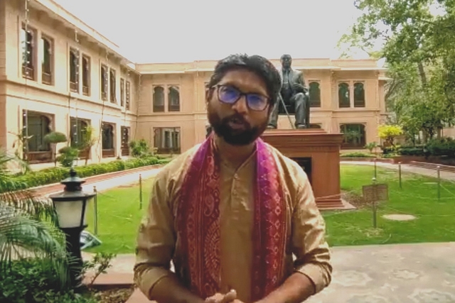 Jignesh Mevani (Pic via Twitter)