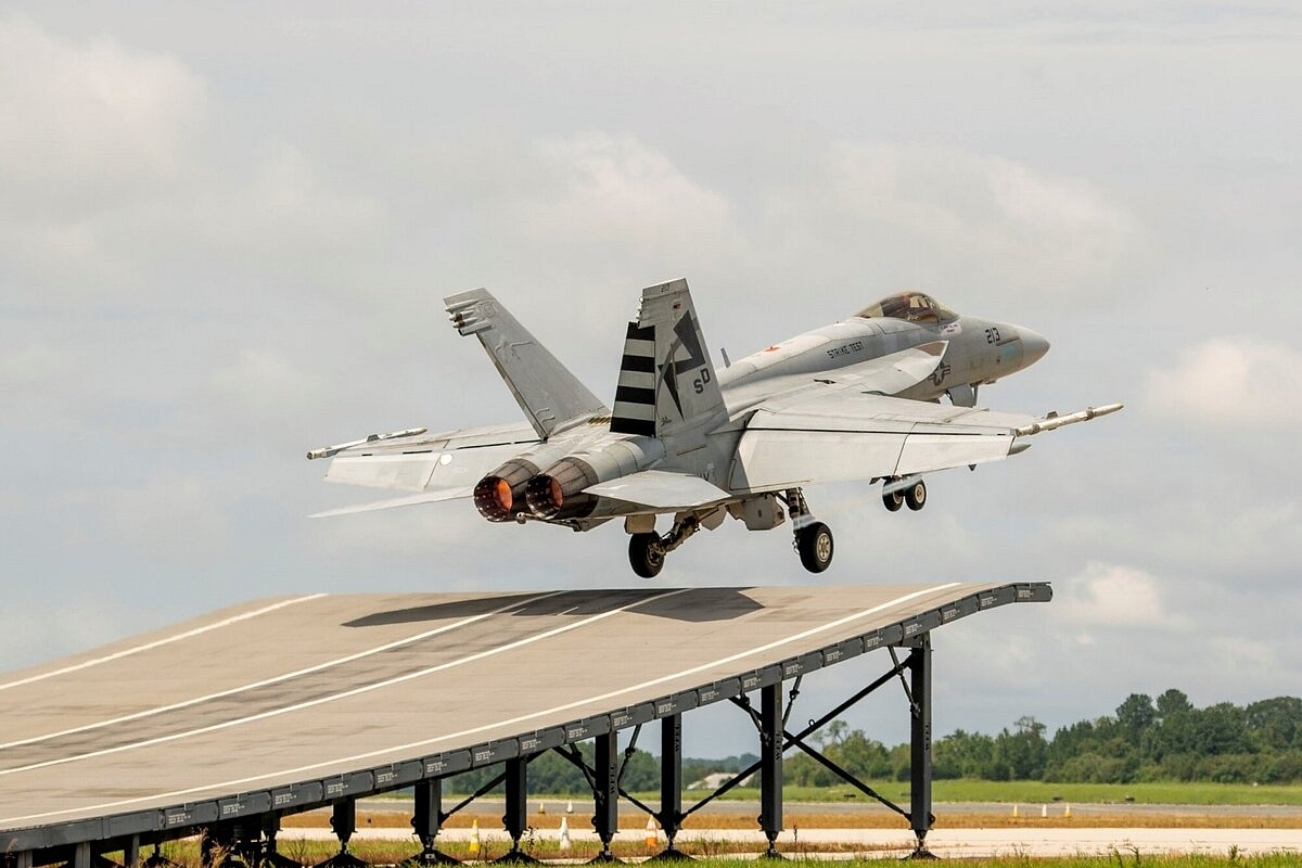 Two Boeing F/A-18 Fighters Arrive In Goa To Demonstrate Compatibility For Operations From Indian Aircraft Carriers