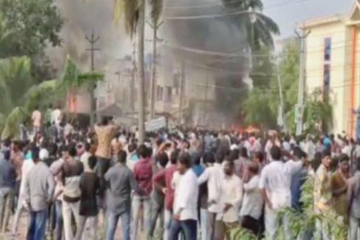 Andhra: Over 200 Persons Detained For Violence In Amalapuram Over Renaming Of Konaseema District After Dr B R Ambedkar