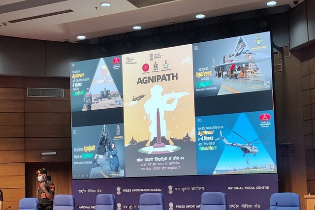 Agnipath scheme was announced by Defence Minister Rajnath Singh. (Twitter)