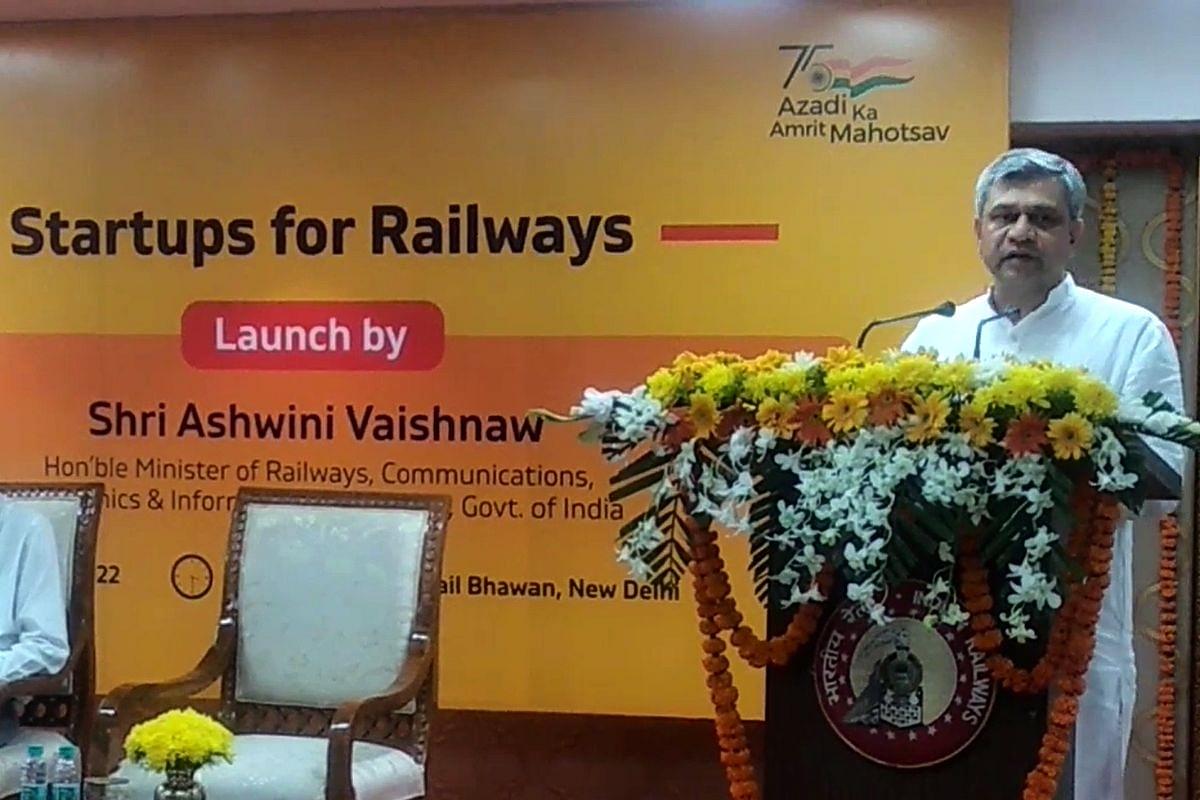 Union Minister Ashwini Vaishnaw Launches 'StartUps For Railways' Policy