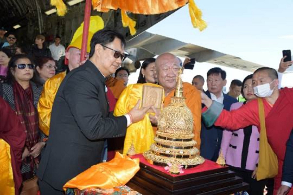India Sends Four Holy Kapilvastu Relics Of Lord Buddha To Mongolia For 11-Day Exposition