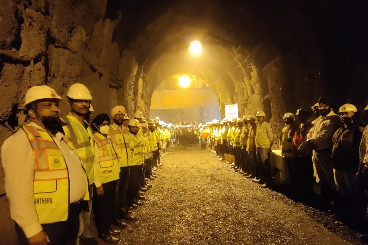 Kashmir Rail Link Project: Breakthrough Achieved On India’s Longest Escape Tunnel