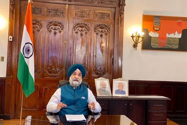 Indian Ambassador to US Taranjit Singh Sandhu (Pic Via Twitter)