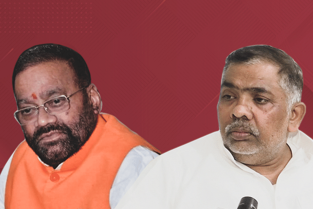 Swami Prasad Maurya and Keshav Dev Maurya