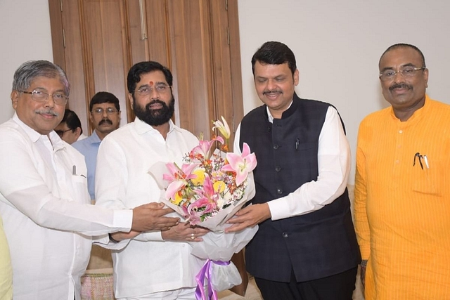 Maharashtra Chief Minister Eknath Shinde and Deputy Chief Minister Devendra Fadnavis.