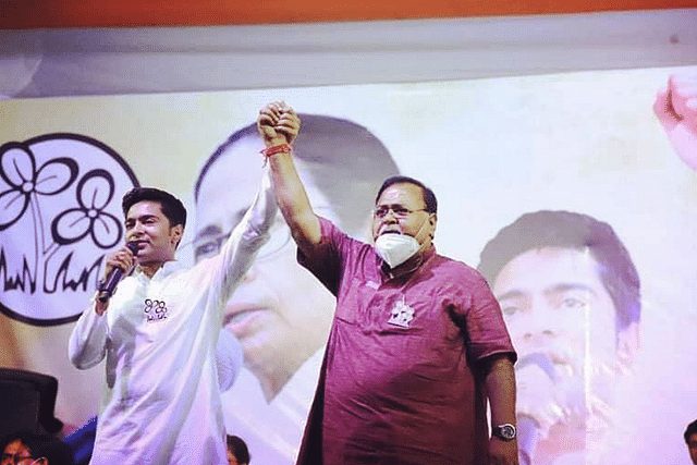 Abhishek Banerjee and Partha Chatterjee (Facebook)