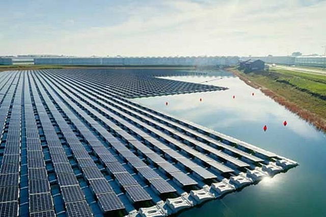 Omkareshwar Floating Solar Project (Representative Image)