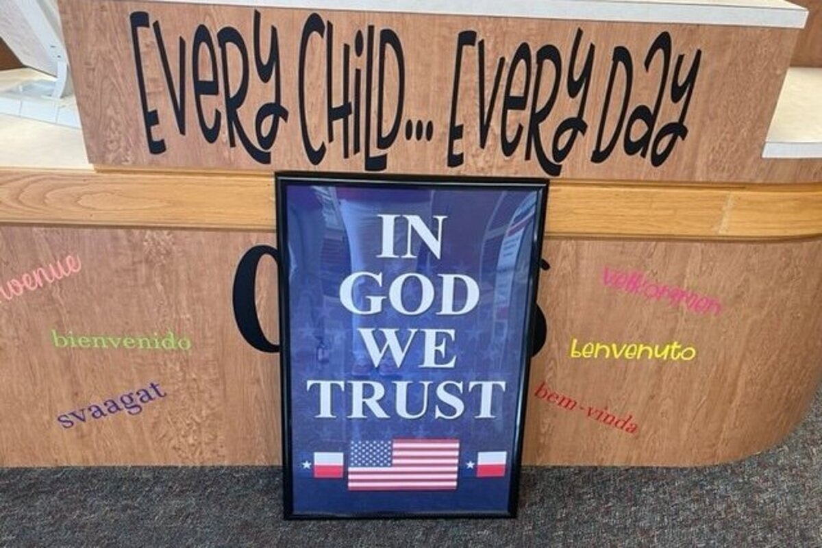 'Christian Nationalist Project': Texas Schools Forced To Display 'In God We Trust' In Accordance With New State Law