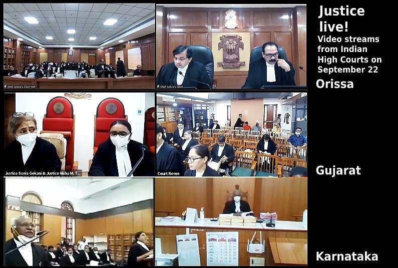 Live streaming from Indian High Courts