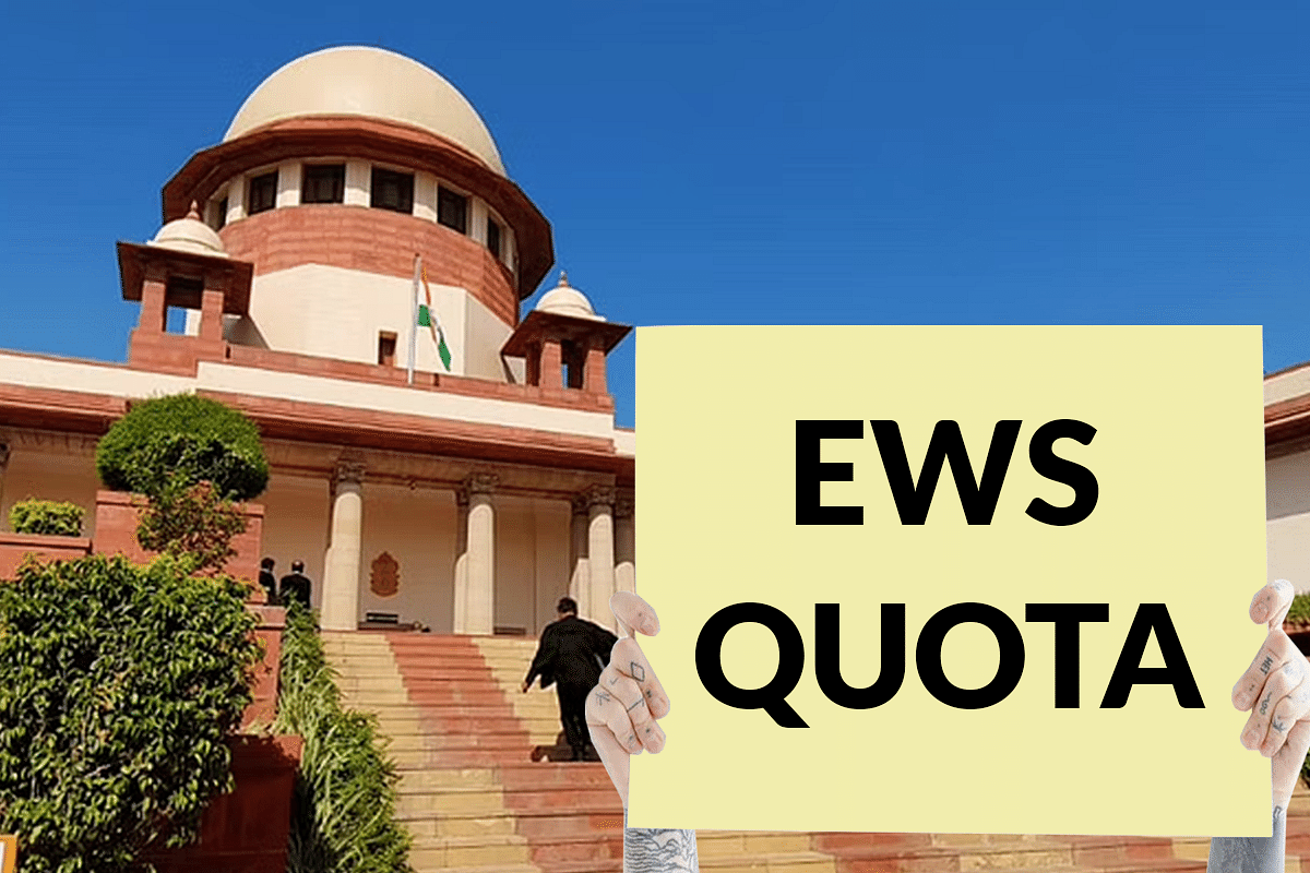 EWS Quota Provides Affirmative Action For Poor In General Category; Not An Infringement Upon Others: Centre In SC