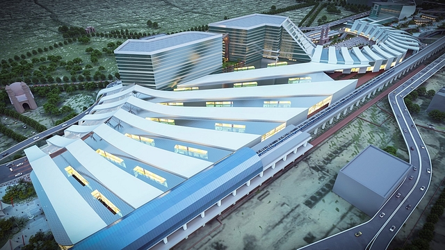 Roof Plaza – Aerial view