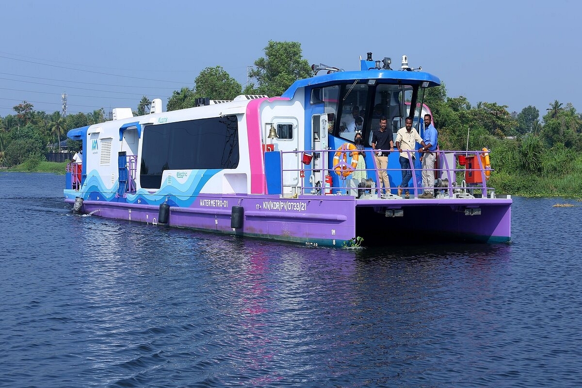 Kerala: India's First Water Metro Likely To Be Launched Next Month