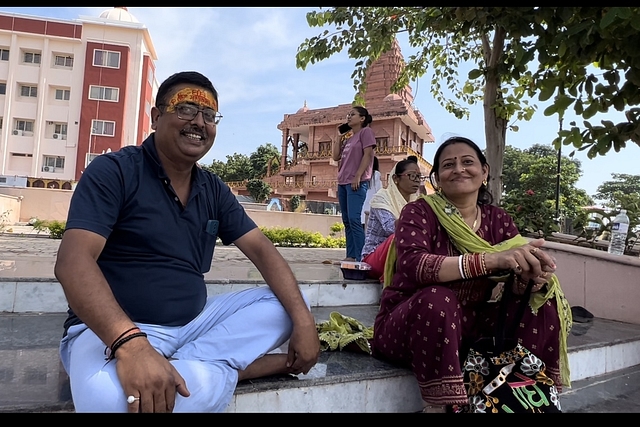Sharma’s from Bihar were glad to be in
‘Swarg’ that PM Modi inaugurated
