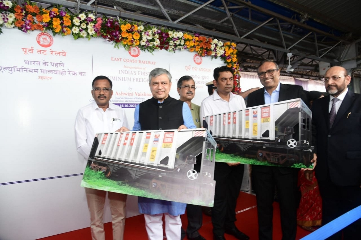 Railway Minister Ashwini Vaishnaw at the launch.
