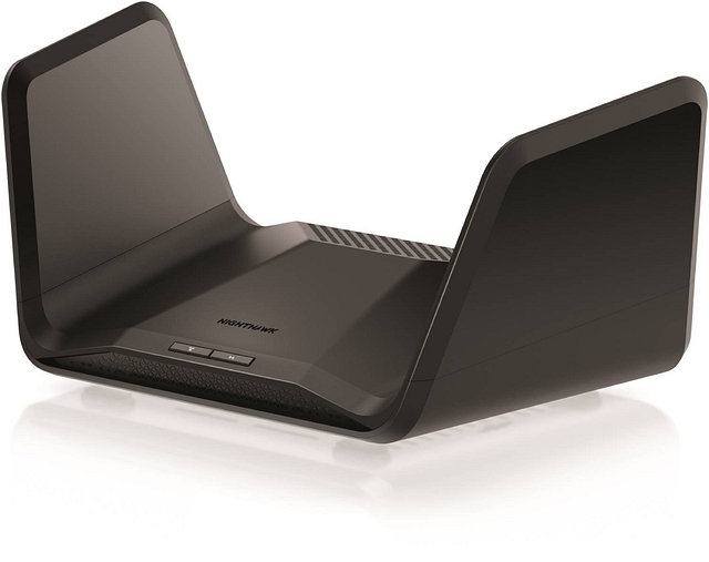 A WiFi6E home router from Netgear.