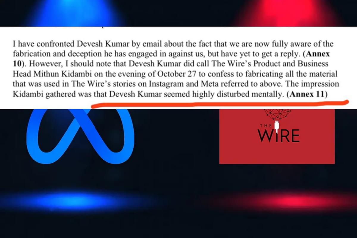 In Soup For Fake News, The Wire Gets Called Out For Calling News Contributor ‘Highly Disturbed Mentally’ In Police Complaint