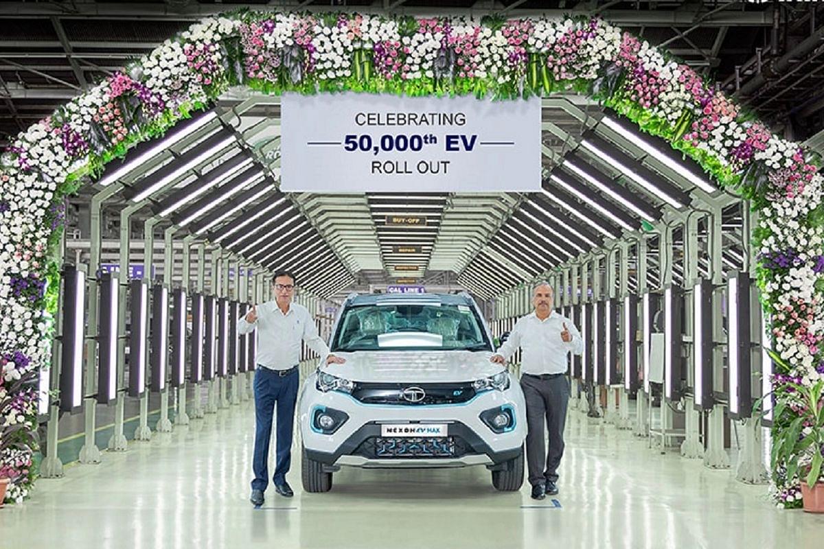Tata Motors Rolls Out 50,000th Electric Vehicle From Its Pune Plant