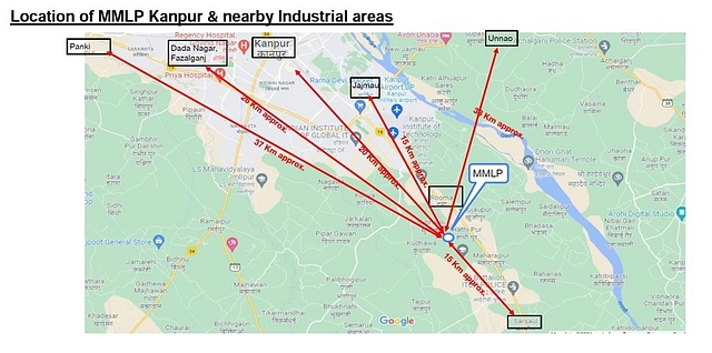 Plan of Kanpur MMLP