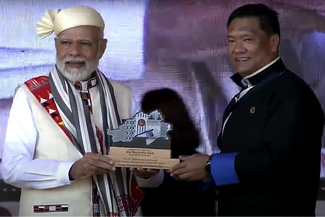 Prime Minister Narendra Modi in Arunachal Pradesh