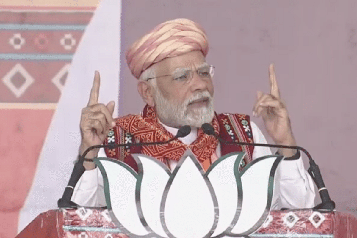 PM Modi Targets Congress, Says It Needs To Shun 'Divide And Rule' Strategy To Win Back Gujarat's Trust